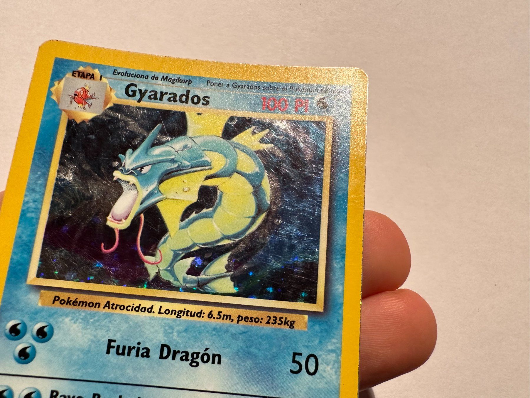 Pokémon Sammelbilder & Trading cards: Gyarados holo Base Spanisch – Gebraucht aus Hagendorn von Pokecollectorch 3