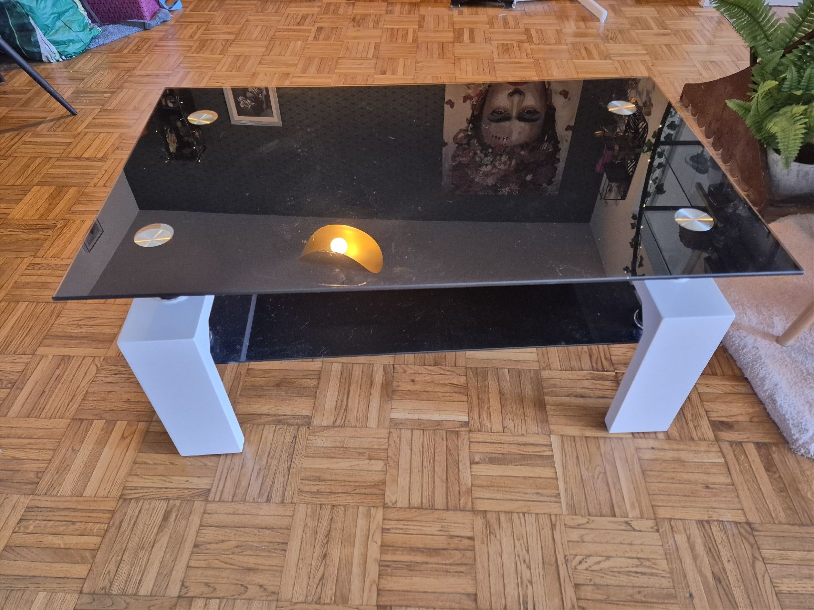 Mobili TV: meuble télévision en verre – Usato da Genève venduto da Joelle64