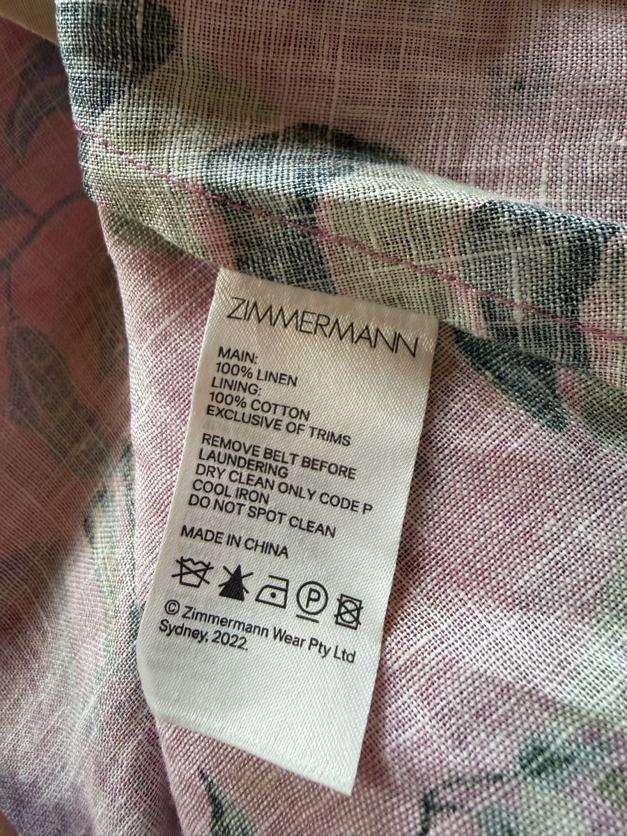 Zimmermann Robes: Zimmermann Linen Summer Dress – D'occasion à St.Josefen par lop_lh8d 7
