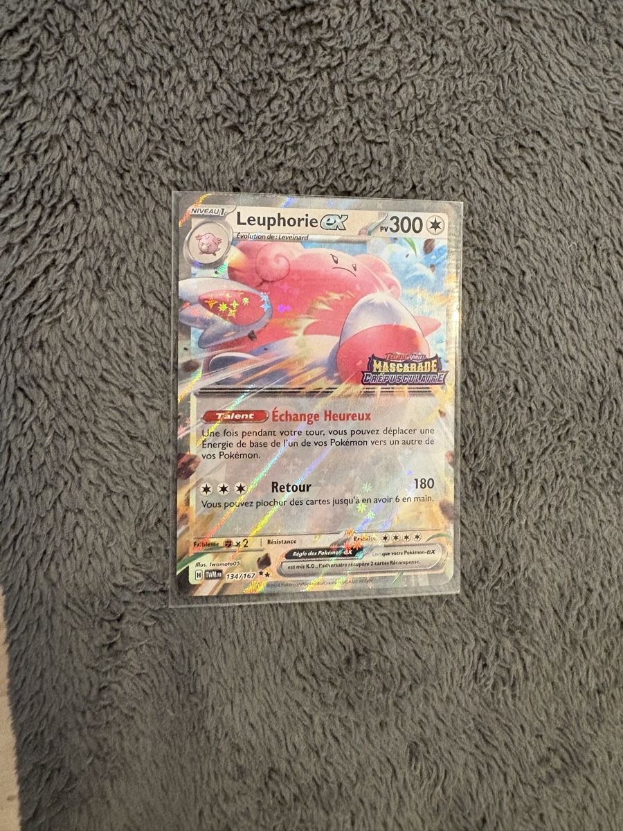 Pokémon Sammelbilder & Trading cards: Carte Pokémon Leuphorie EX – Neu (gemäss Beschreibung) aus Cugy FR von K78