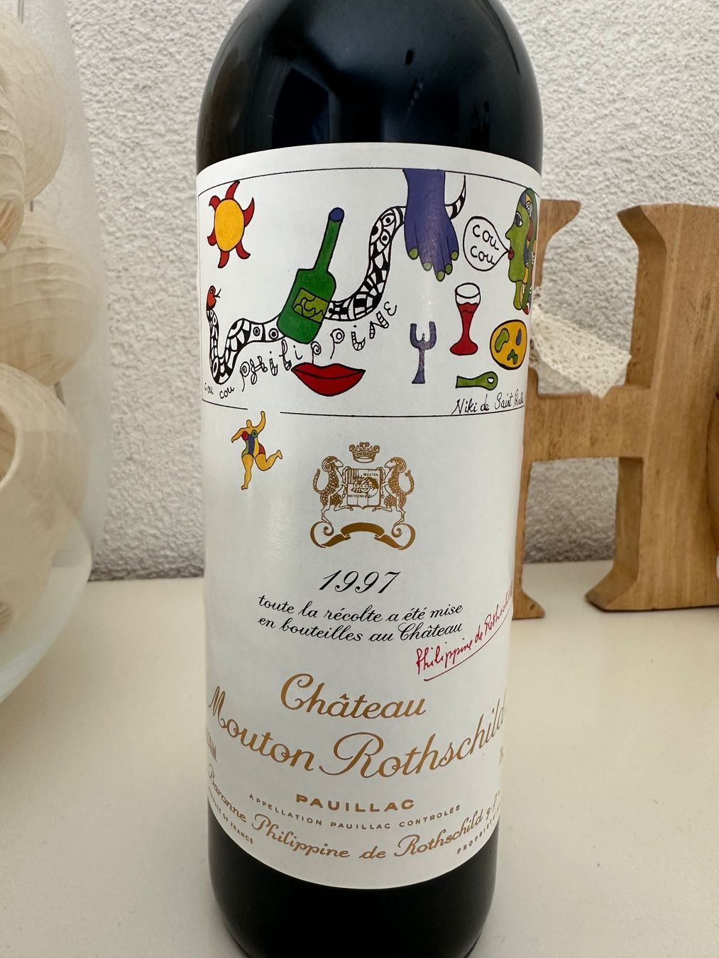 Mouton Rothschild Wein: Château Mouton Rothschild 1997 – Neu (gemäss Beschreibung) aus Yens von Rilou80 1