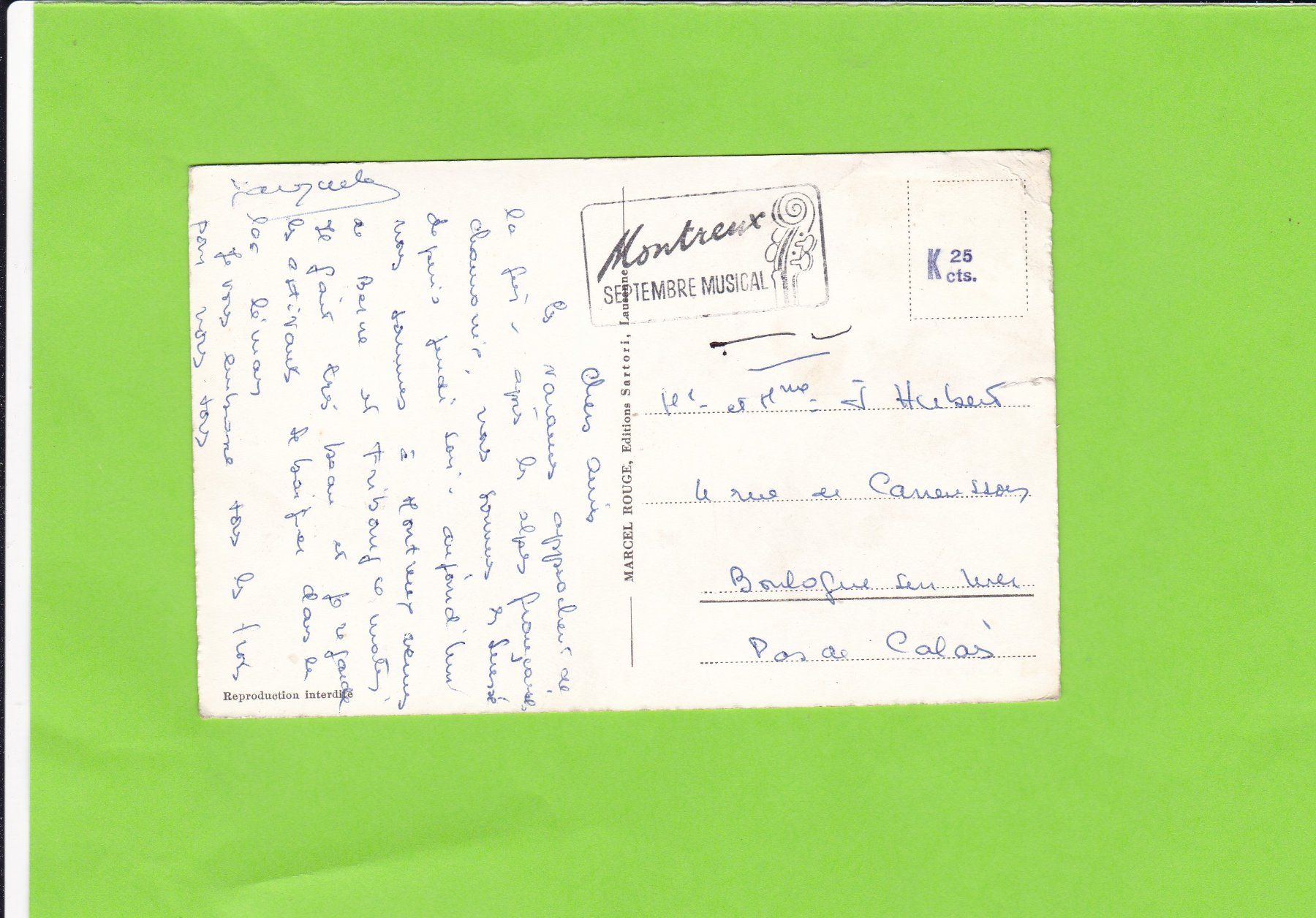 Cartoline postali: Fribourg-Strassenpartie-belebt – Usato da St. Peterzell venduto da neckertal 1