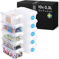 kleine Aufbewahrungsboxen mit Deckel Classic 0,3L