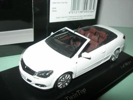 Opel Astra  Twin Top 2006 weiss * Minichamps 1:43