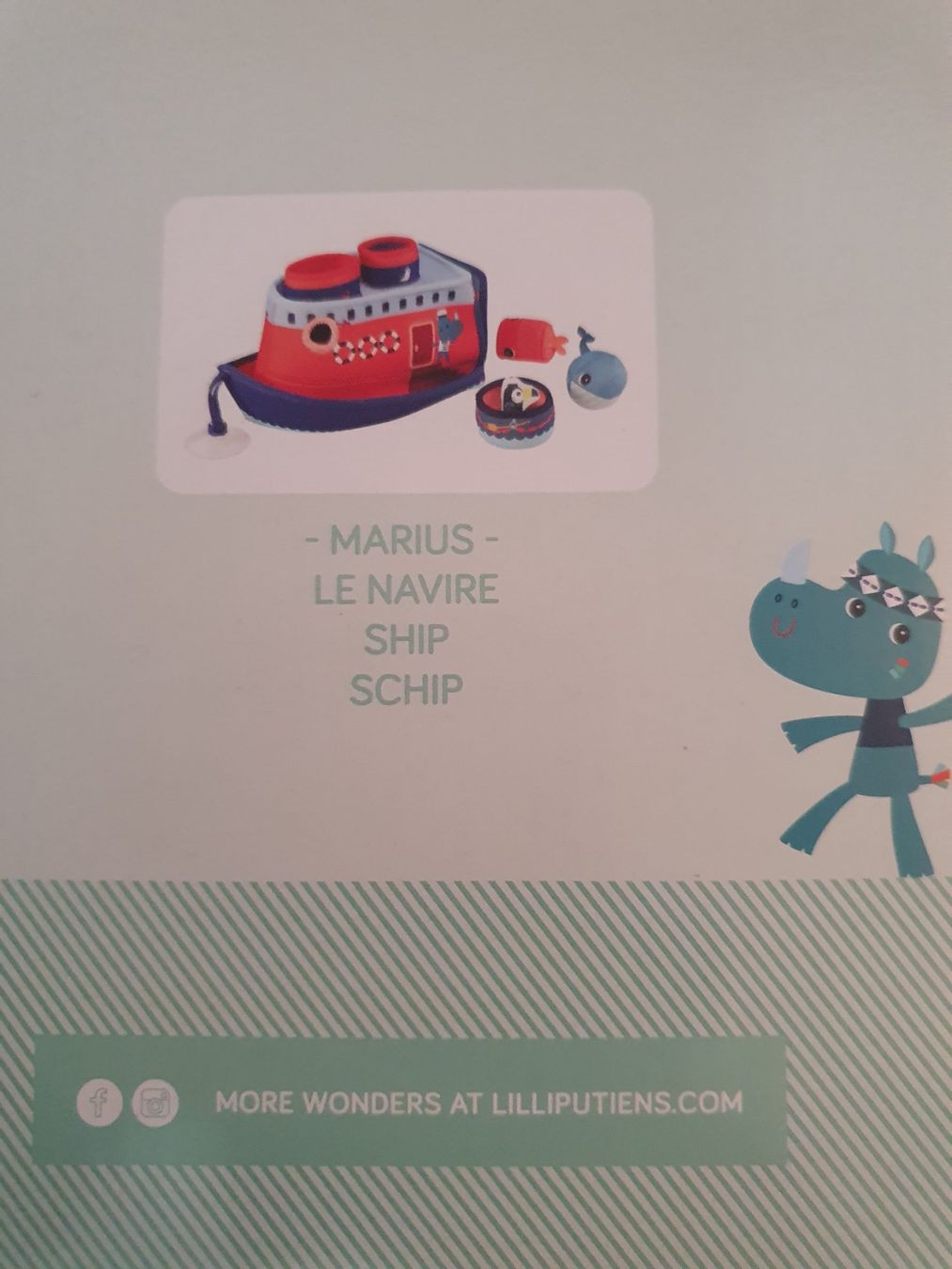 Spielzeuge: Lilliputiens Marius das Schiff – Neu und originalverpackt aus Oftringen von papillon075 2