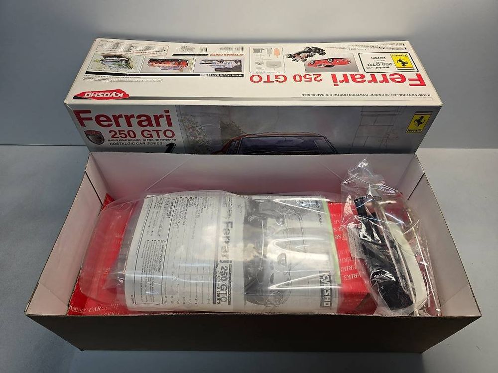 Kit Maquette Ferrari 250 GTO Kyosho 1/10 - Échelle 1:10 (moteur GS11X Inclus)
