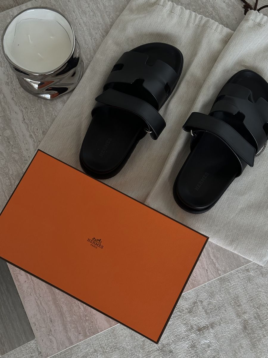 Hermès Scarpe da uomo: Hermès Chypre Sandals size 39 – Usato da Au ZH venduto da fra_w87x 1