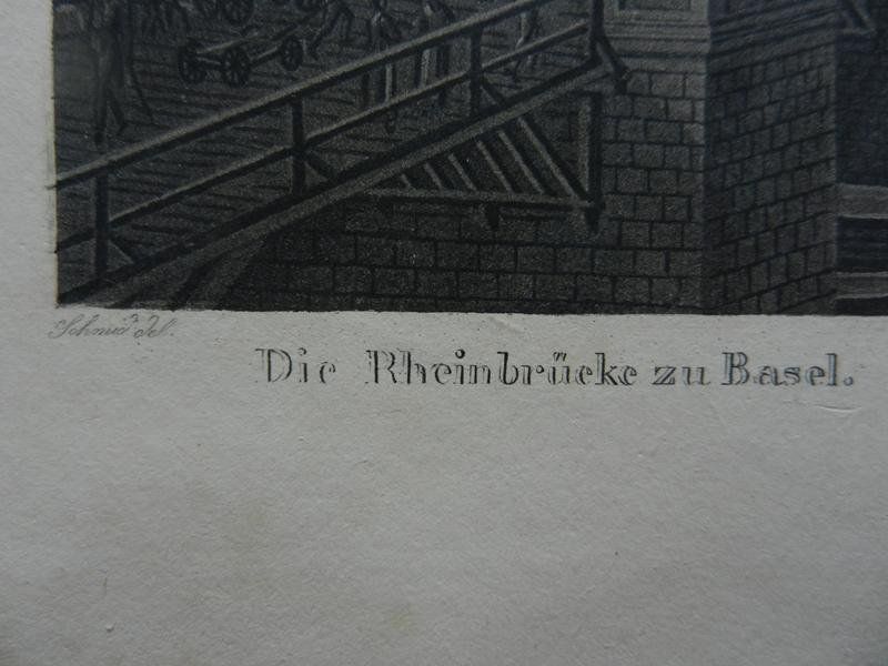 Incisioni: Basel Rheinbrücke – Usato da Risch venduto da Rischli15 2