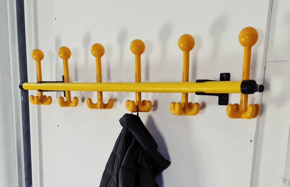 Wandgarderobe Mit Doppelhaken – Aluminium, Trägt Bis 13,6 Kg, Rostfrei | Einfache Montage Inkl. Dübeln & Schrauben
