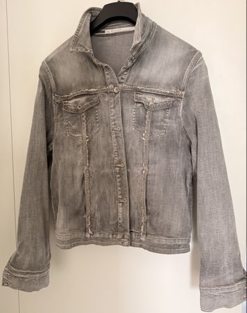 NILE Atelier Jeansjacke Damen Gr. L Grau
