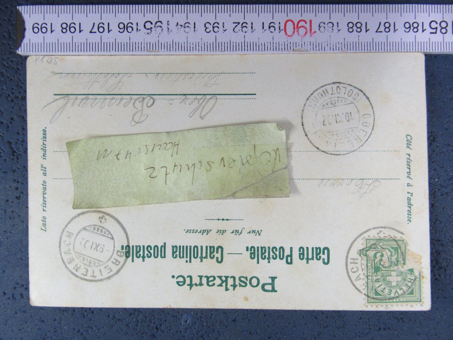 Cartoline postali: GRUSS AUS MARIASTEIN 1902 SO AK – Usato da Ettingen venduto da Hausi4711 1