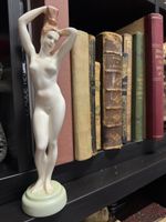 Vintage Budapest Ungarn Keramik Akt Weibliche Figur (H:26cm)