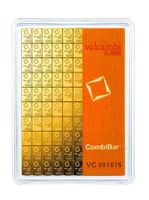 Valcambi CombiBar Goldbarren 100x1g Feingold 999.9 Neu