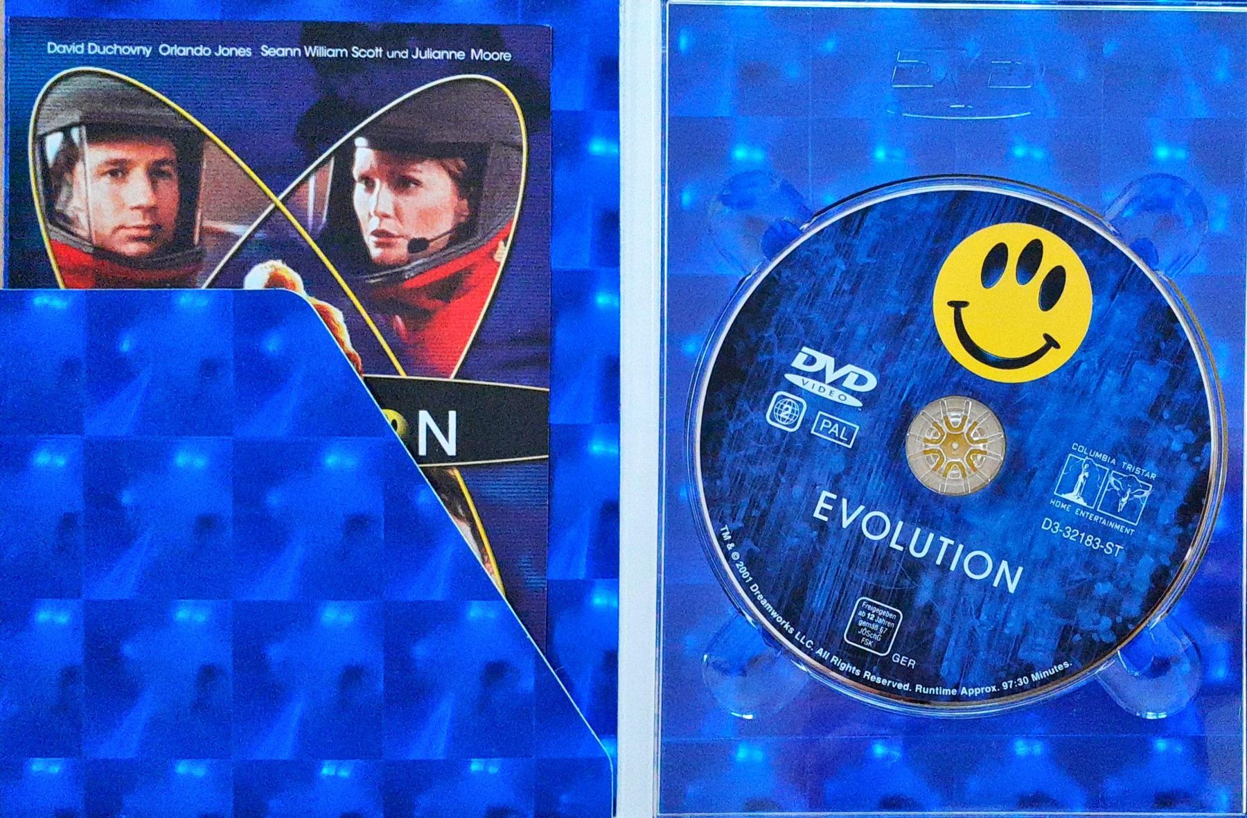 Tutti i DVDs: EVOLUTION (2001) - LIMITED EDITION (Digipak) – Usato da Gelterkinden venduto da Tri-Tra-Trallala 2