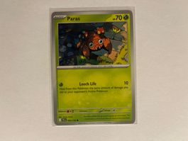 J/Pokemon Karte: Paras 004/159