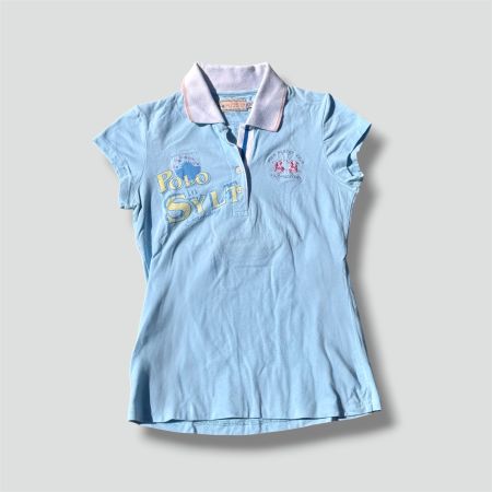La Martina Sylt Germany women's summer polo t-shirt y2k