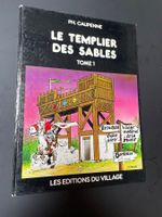 BD Le templier des sables T1 - dédicace PH.Caupenne - EO