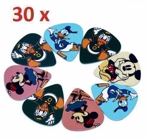 Sonstiges Zubehör: 30-teiliges Plektrum Mickey Minnie – Neu und originalverpackt aus Gurmels von