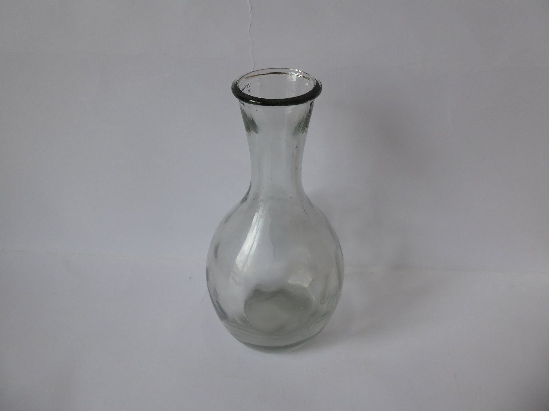 Vasen & Gefässe: Aeltere Glas Vase, 24cm, antik – Gebraucht aus Turbenthal von Panau 3
