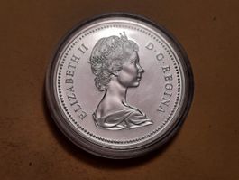 Kanada 1 Dollar "Winnipeg" 1974 Silber
