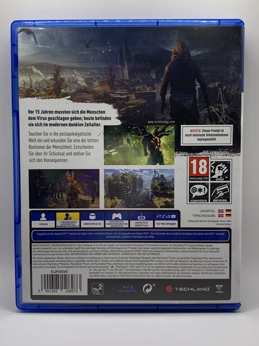 Sony Spiele: Dying Light 2: Stay Human - PS4 – Gebraucht aus Ostermundigen von RG-Collector 1