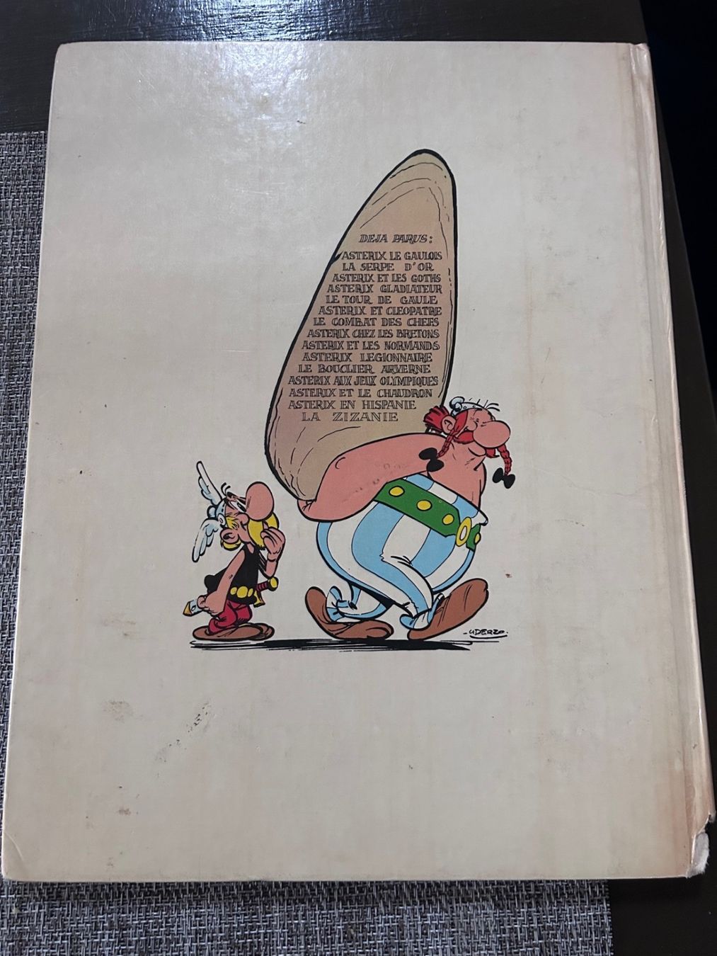 Fumetti: BD Astérix T. 15 La zizanie EO 1970 – Usato da Farvagny-le-Grand venduto da OlivierFurrer 1