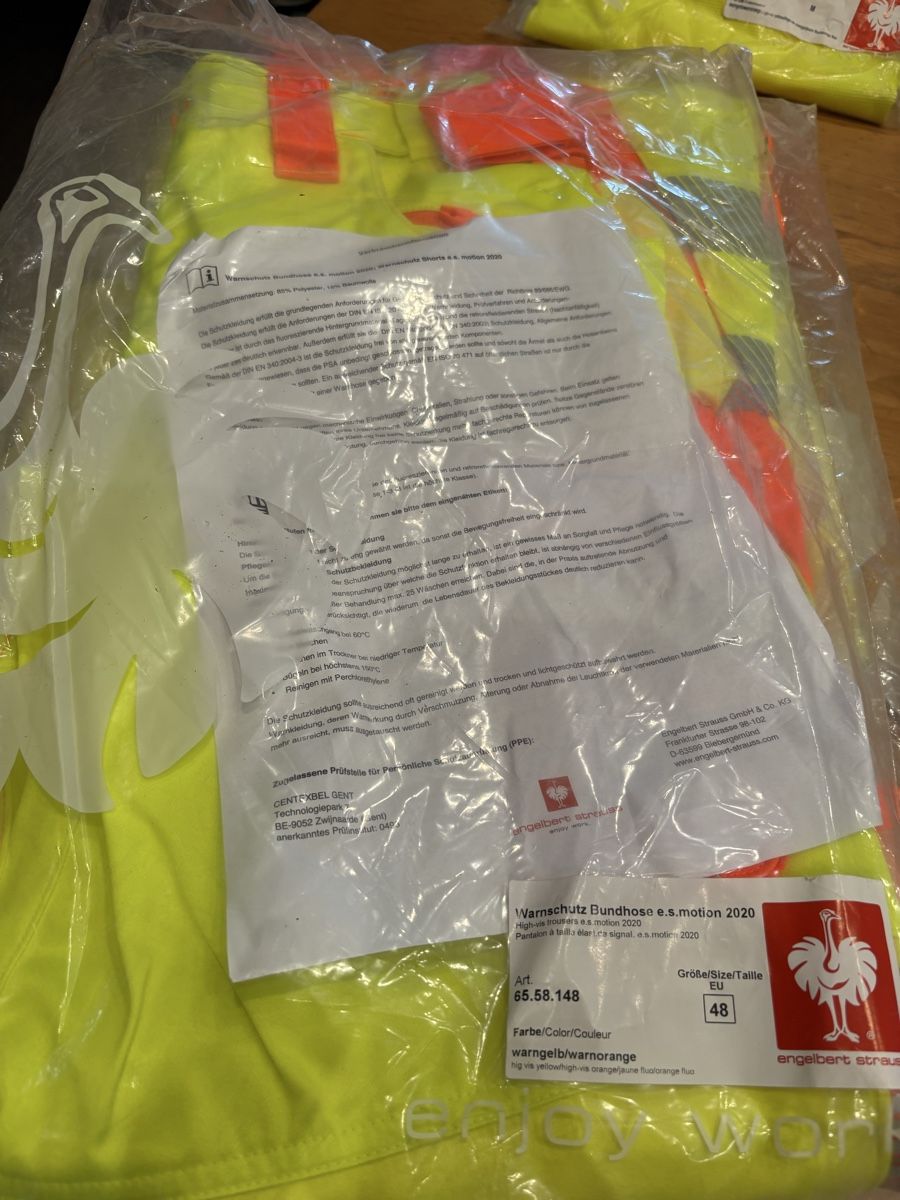 Engelbert Strauss Hosen: Engelbert Strauss Warnschutz Bundhose e.s motion – Neu (gemäss Beschreibung) aus Erlenbach im Simmental von franiba 2