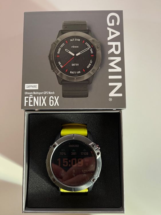 Garmin Fenix 6X Sapphire | Kaufen Auf Ricardo