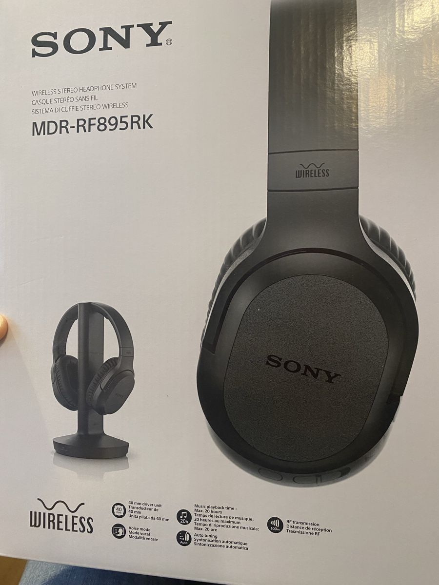Sony Cuffie: Wireless Kopfhörer Sony MDR-RF895RK – Usato da Hombrechtikon venduto da Loollaan 3