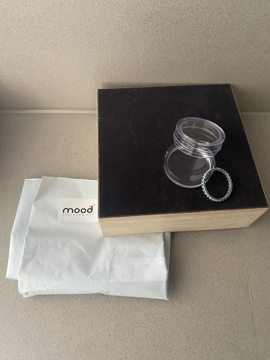 Mood Anelli: Mood medium Topazes London Blue gr.54 – Nuovo e nell'imballaggio originale da Chamoson venduto da Pince26 3