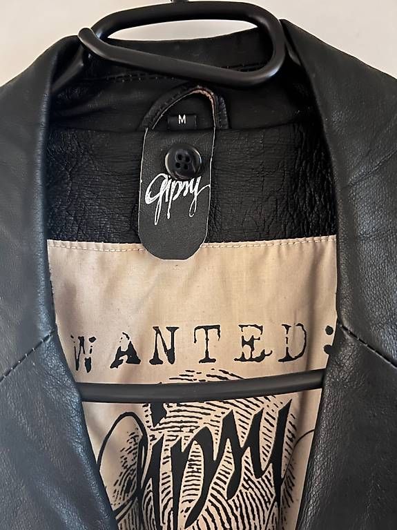 Vestes: Schwarze Gipsy Lederjacke – D'occasion à Luzern par CooperX 1