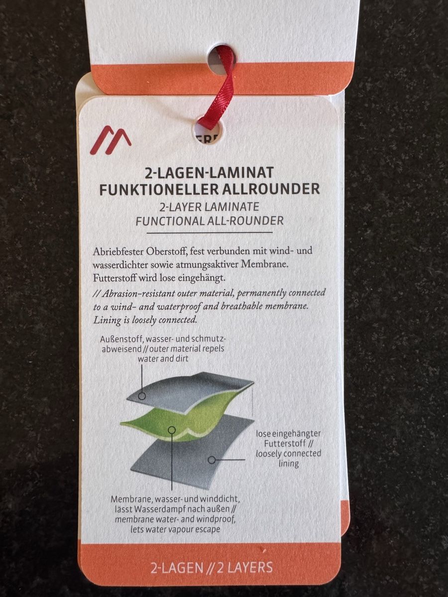 Pantaloni: Regenhose Maier Spoets Gr. 50 – Usato da Gelfingen venduto da jemehehi 7