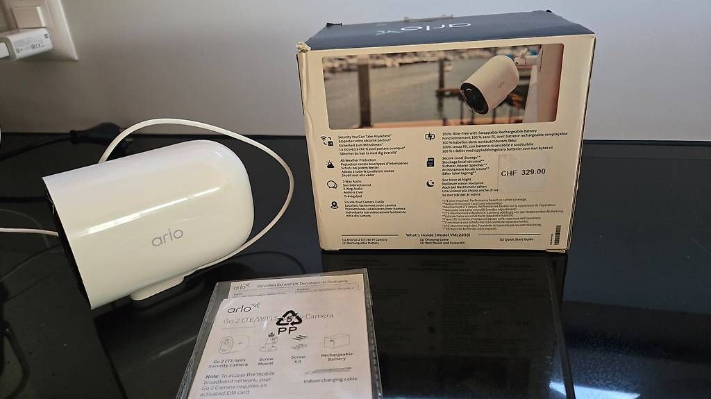 Arlo Videocamere: Überwachungskamera Arlo Go 2 LTE – Usato da Brig venduto da nrgunited 1