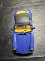 Porsche 911 Targa Modellauto blau Sammlerzustan