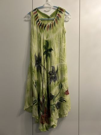 Sommerkleid Batik Muster, Free Size ,NEU