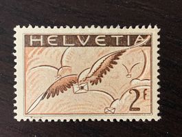 Flugpostmarke 2.-, 1923-1930, Zst F13, ungestempelt