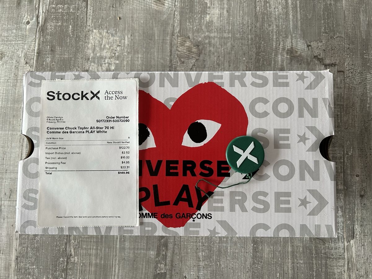 Herrenschuhe: Converse comme des garçons – Gebraucht aus Fribourg von Arthur_4 2