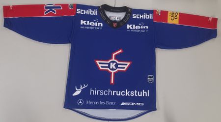 EHC KLOTEN Trikot Original Home 25/26 Bestickt Gr.XL Neutral