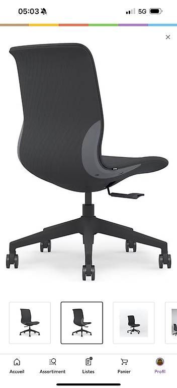Sedie: Chaise de bureau Ofinto Flex Office – Nuovo (secondo la descrizione) da Villarzel venduto da Matt-93 1