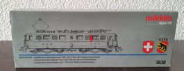 MÄRKLIN:SBB Ae 6/6 11414 BERN GRÜN DIGITAL 3638 NEUWERTIGOVP