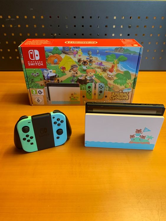 Nintendo Switch Animal Crossing New Horizons Edition mit OVP Kaufen