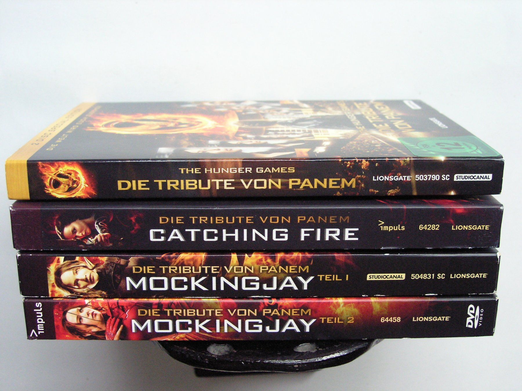 Tutti i DVDs: Die Tribute von Panem - Complete DVD Collection – Usato da Zuzwil SG venduto da vette13 7