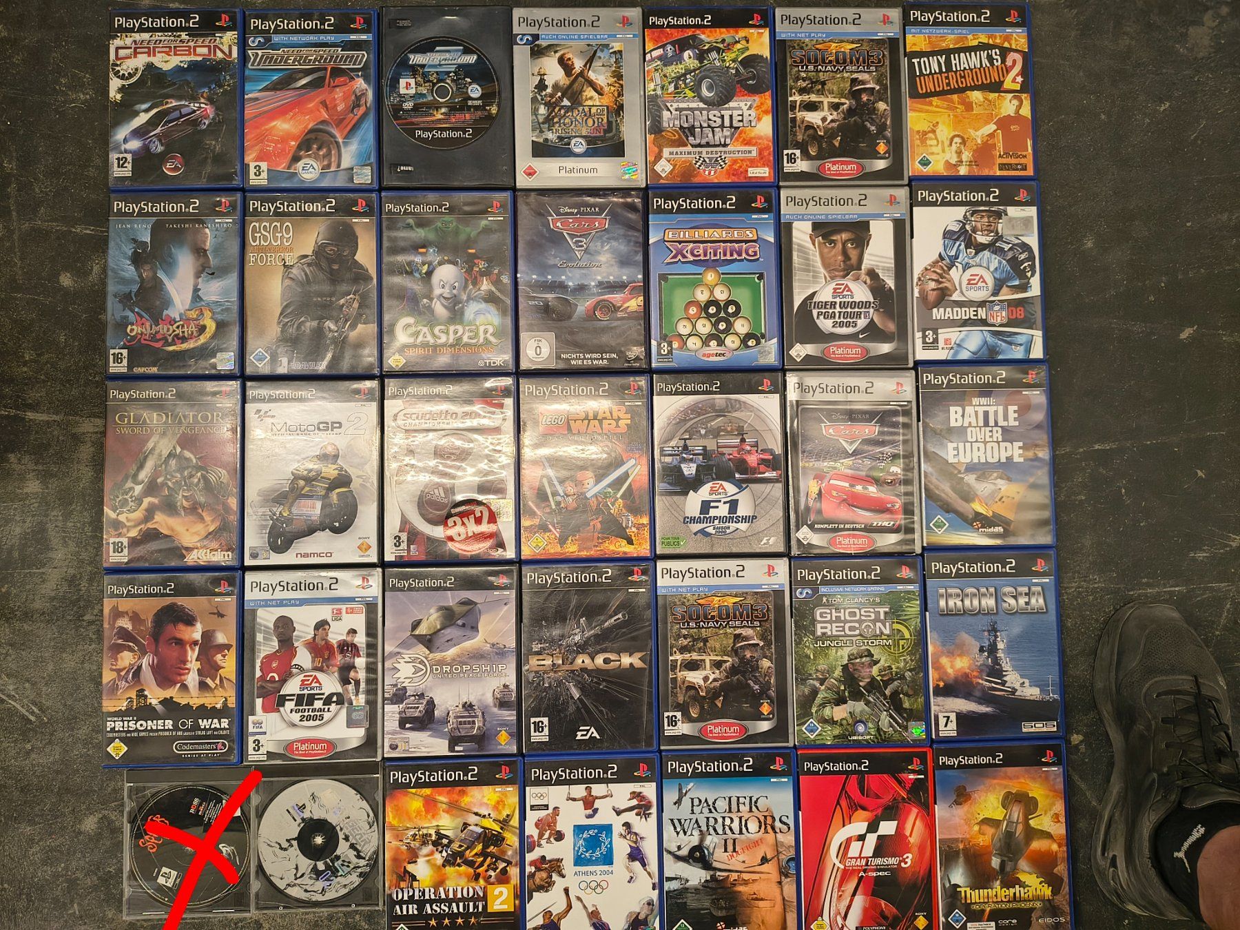 Giochi: 35 gebrauchten PS2-Spielen (2ps1) – Usato da Othmarsingen venduto da geo_c2m6 1