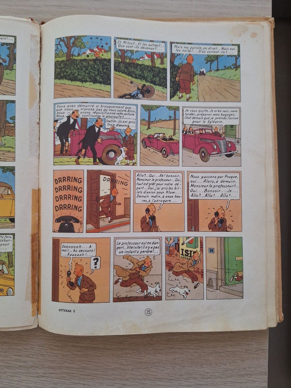 Comics: TINTIN / Le sceptre d' Ottokar / B2 – Gebraucht aus Nyon von beny13 5