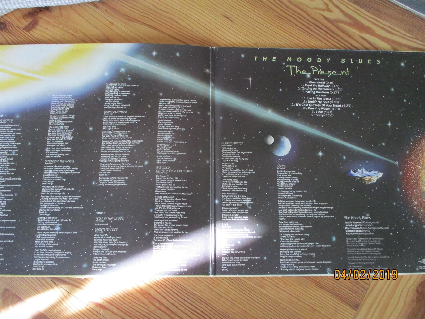 Schallplatten: The Moody Blues – The Present – Gebraucht aus Liestal von Disc-Point 3