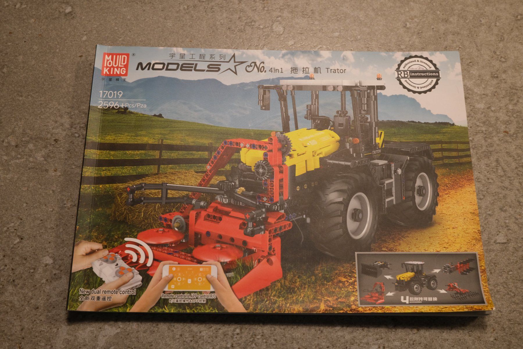 Lego Giocattoli: Mould King 17019 – Traktor inkl. Powered Module – Usato da Untersiggenthal venduto da mattu07 7