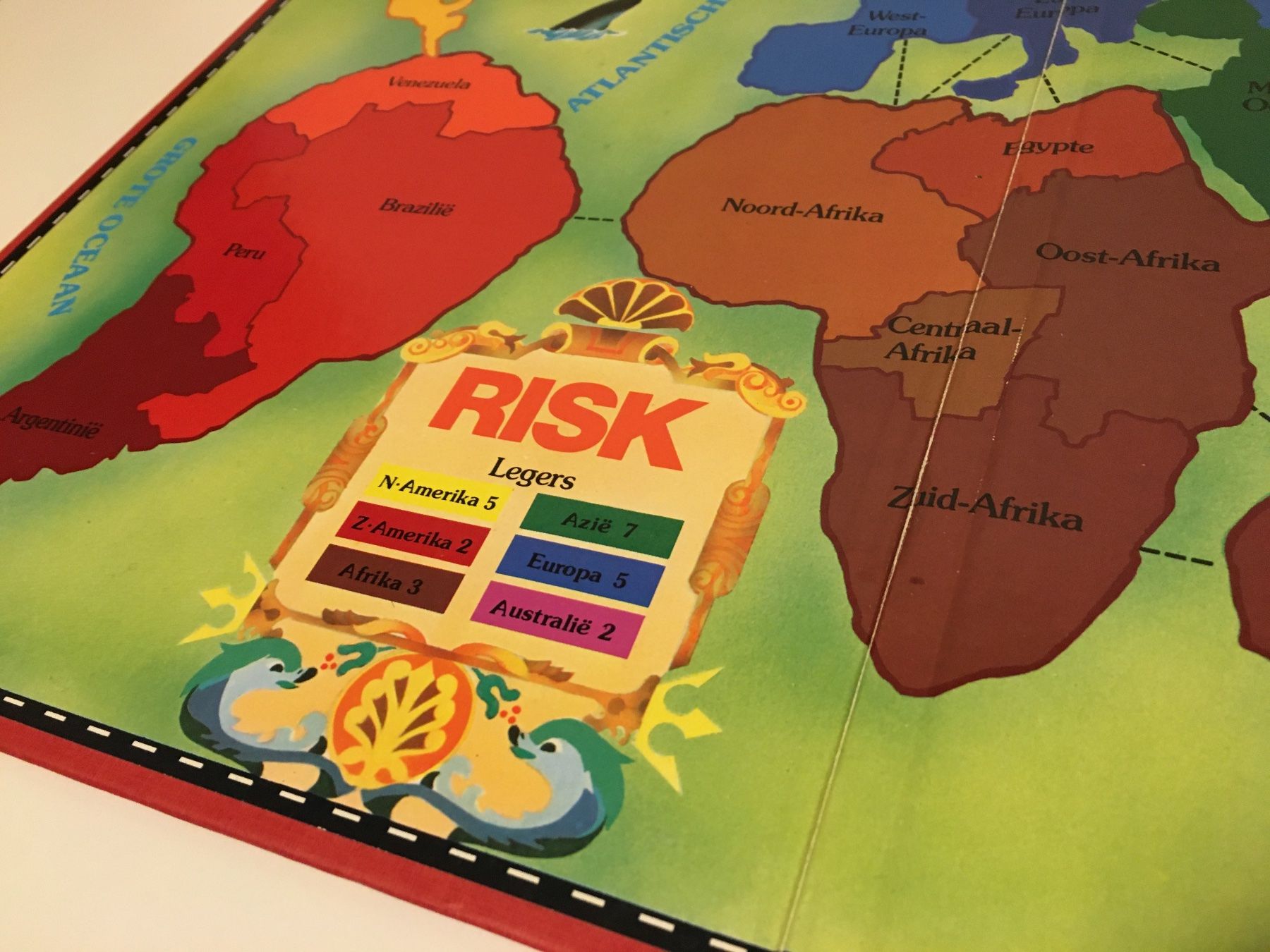 Parker Spiele: RISK - Spiel von Clipper - holländisch - mit DE-Anleitung – Gebraucht aus Andwil SG von Rainboli 4
