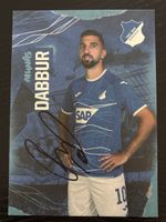 Autogrammkarte Munas Dabbur TSG Hoffenheim mit Signatur