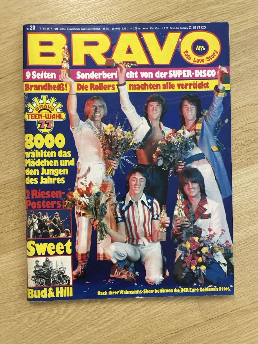 Zeitschriften & Magazine: Bravo Zeitschrift Nr. 20/1977 – Gebraucht aus Rüfenacht BE von Edinas_shop
