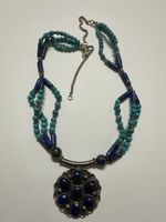 Collier argent avec Pierre